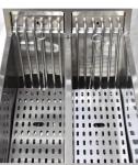 New commercial fryer with oil filter electric fryer Hamburg and French fries
