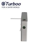 Pedestrian Access Control Turnstile Gate Overall Plate Structure For Entrance