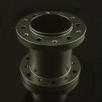 70mm Black Aluminum Steering Wheel Adapter /Steering Wheel Hub Spacer