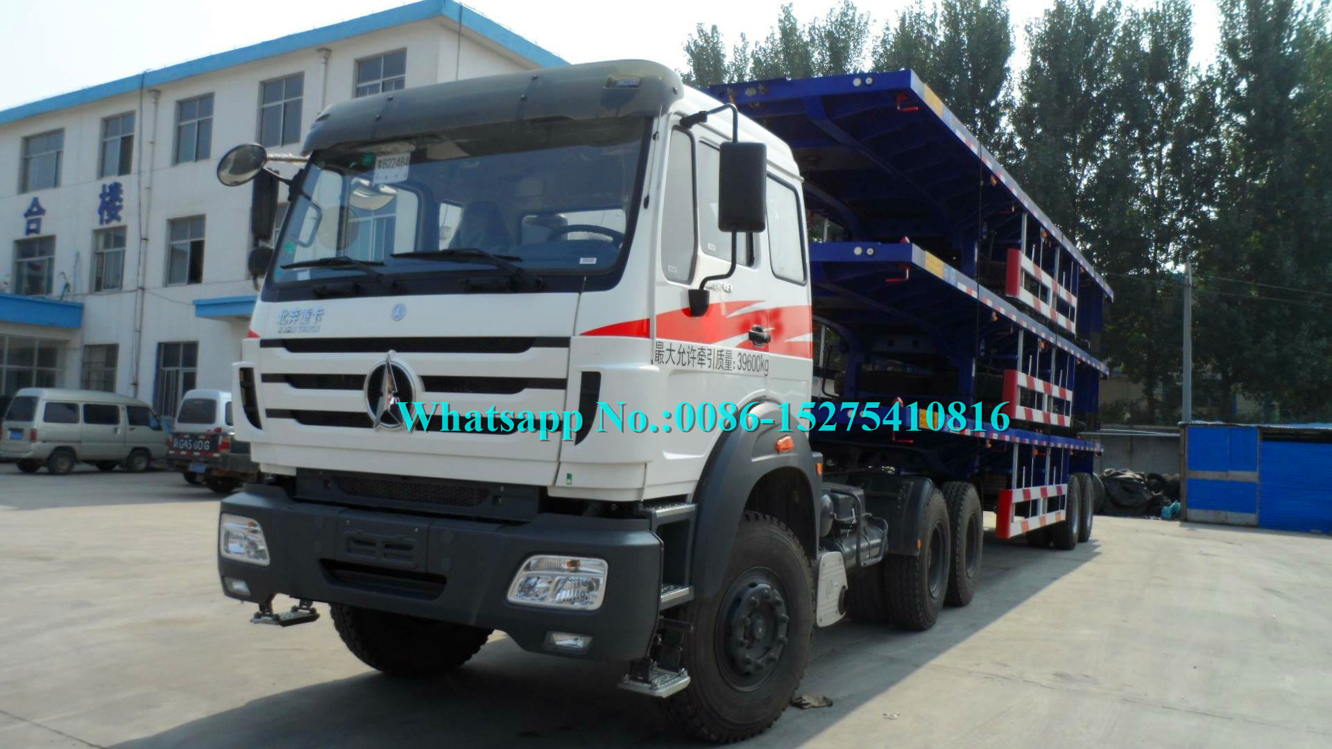 Beiben Brand New 420hp 2642AS 6x6 all wheel Drive Cross-Country Truck for Rough Terrain Road for DR CONGO