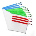 Reusable Mesh Produce Bags Washable Bags for Grocery Shopping Storage Fruit