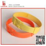 Colorful Plastic Orange Neck Collars For Cows Animal Identification Livestock