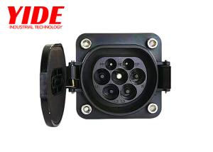 Wholesale EU Electric Vehicle Connector Types 16A 32A IP68 250V 5 PIN Female from china suppliers