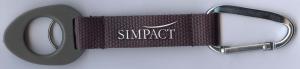 Wholesale Sports Custom Carabiner Keychain , Security Carabiner With Strap from china suppliers