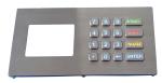 IP67 Colourful Backlit Metal Keypad