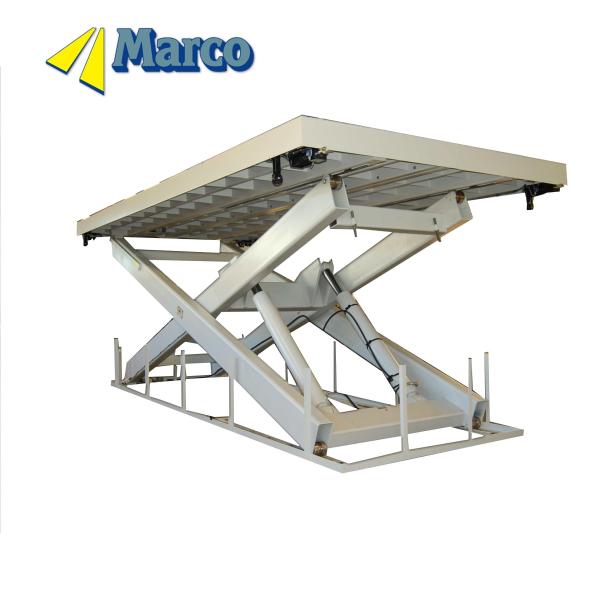 Marco Customsized Hydraulic Scissor Lift Platform Lift Stroke 5000mm Close