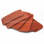 Environmental Prefabricated Running Track Anti Slip Rubber Playground Tiles