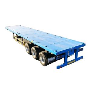 Wholesale CIMC latest design of lowbed semi-trailer made of high strength steel from china suppliers