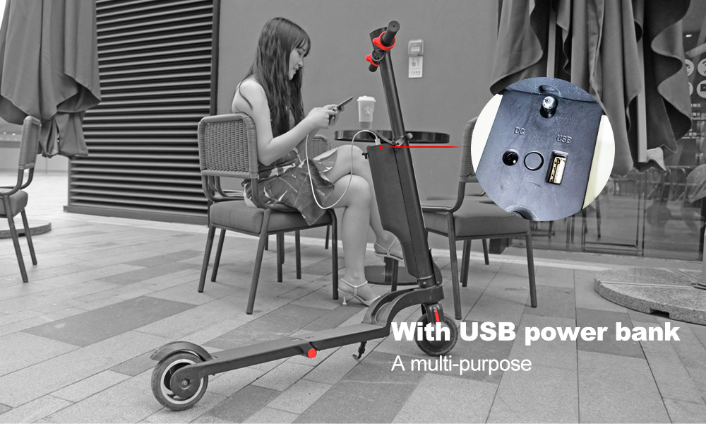 100kg Max Load Black Lithium Ion Battery Self Locking Plug in