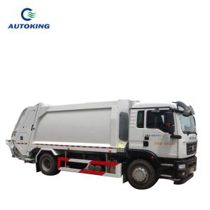 Wholesale Electric Compressed Garbage Truck With Automatic Transmission Euro 3 Emission Standard from china suppliers