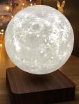 hotsale magnetic levitating bottom 3d Moon lamp light for decor gift christmas