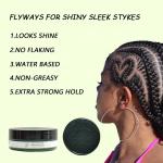 Pure Conditioning Shining Gel for Neat Braids 4oz Strong Hold Braid Loc and