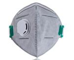 Colored Valved N95 Respirator Mask , Foldable Dust Mask 16.5*12cm