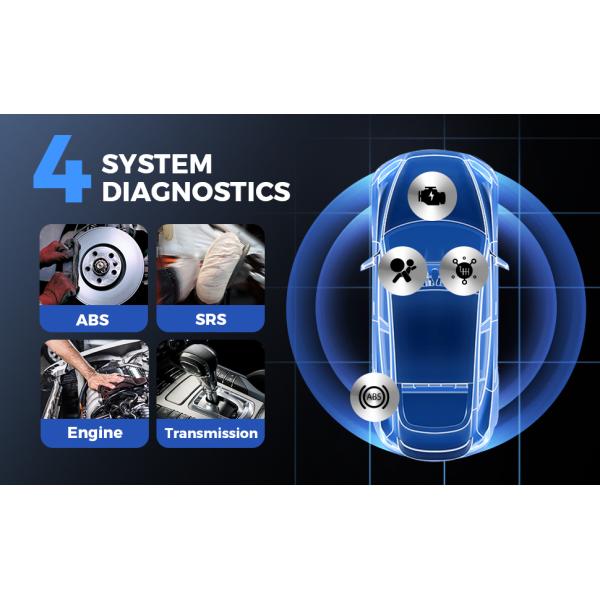 TOPDON Artidiag 600S AD600S with 4 System Diagnostic Tool and 8 Reset Services Free Lifetime Upgrade