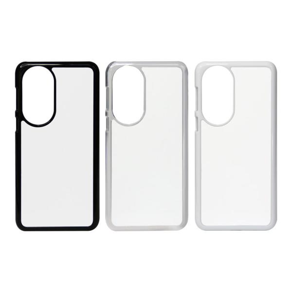 Blank Plastic Sublimation Phone Cases Custom 2D Sublimation Printing PC Phone Case For Huawei P50 Pro