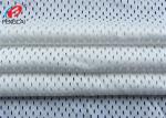 White Dry - Quick Polyester Sprots Mesh Fabric Warp Knitted Lining Fabric