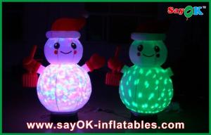Wholesale Christmas Inflatable Lighting Decoration Inflatable Snowman With Controller from china suppliers