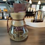 Customized Logo Double Wall Borosilicate Glass Coffee Maker for Unusual Heat