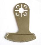 Shoe Shape Diamond Rock Cutting Blade Environment Friendly Vacuum Brazing