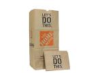 Open Mouth Multiwall Kraft Paper Bags , Degradable Garbage Bag Folding Packaging