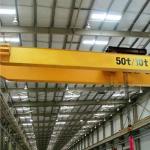 65T Heavy Duty European Overhead Crane Modular Design Low Headroom Double Girder