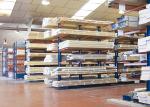 Powder Coating Structural Steel Storage Racks Warehouse Cantilever Racking