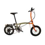 16 inch Crius folding bike 349 V brake 8 speeds 9 speeds Chrome-molybdenum Steel