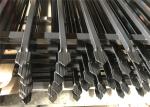 black garrison garden fence panels security spear top tubular steel fencing