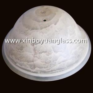 Wholesale Centrifugal Glass Spun Glass Hand Printed Glass Lamp Shade from china suppliers