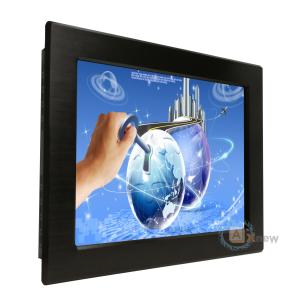China Waterproof IP65 Front IP65 Touch Screen Monitor 12.1 Inch 1024X768 Capacitive Panel Mount on sale