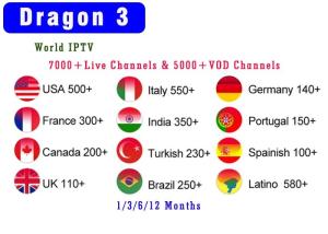 Wholesale Brazil Iptv Smart Tv 7000+Live &amp; 2000+VOD Europe IPTV Channels Iptv Subscription Great Bee Arabic Iptv Htv Rtv Box from china suppliers