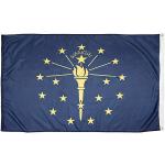 Eco-Friendly​​ Indiana Flag Long Outdoor Use Recyclable Materials