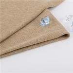 Breathable Solid Knit Fabric , 100% Cotton Combing Yarn Dyed Fabric