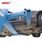 hydraulic 1 post parking car lift with 2 runways