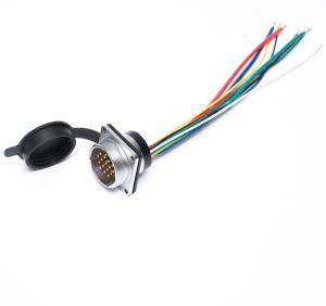 Wholesale Black Harness Wire Cable Assembly With PVC Jacket Male Connector from china suppliers