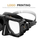 Adult Diver Liquid Silicone Prescription Dive Mask Scuba Corrective Lenses