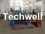 Grain Silo, Steel Corrugated Panel Roll Forming Machine For Zinc Alumina Sheet