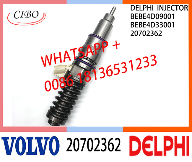 20702362 BEBE4D09001 Common Rail Fuel Diesel Injector 20702362 BEBE4D09001 BEBE4D33001 E3.18 for VOL / TRUCK
