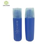 Blue Plastic Lotion Bottles 15 ML Screw Cap HDPE Material Customized Shape