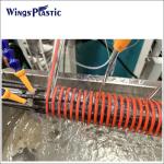 PVC Spiral Reinforced Suction Hose Pipe Manufacturing Process Extrusion Making