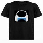 party must-have flashing rock t-shirt/ woman t-shirt/ man t-shirt with different