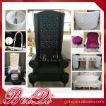 Cheap King Throne Chair Golden Style Furniture Manicure Pedicure High Back