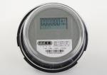 Hot Type Electronic Plug Energy Meter / Round Single Phase Watt Hour Meter