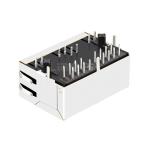 WE 7499021125 Compatible LINK-PP LPJ26204ADNL 10/100 Base-T Tab Down Yellow