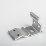 6005 T5 Aluminium Machining Parts 30~50mm Thin Film Solar Panel Clamps