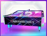 Indoor Game Arcade Air Hockey Table Metal Acrylic Plastic Material