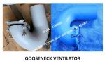 Professional production-gooseneck ventilator, round gooseneck ventilator AB300-8
