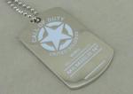 Military Personalised Dog Tags Die Casting Enamel Nickel Plating