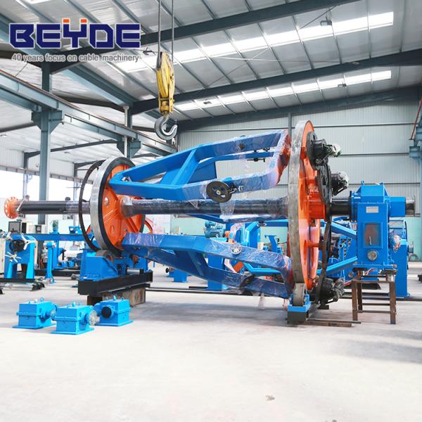 Low Noise Cable Making Stranding Machine Six Gear With Transmission System