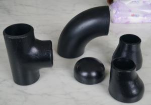 Wholesale Carbon Steel ASTM A234 WPB Fittings ANSI B16.28 1/2 Inch 48 Inch Black Paint from china suppliers